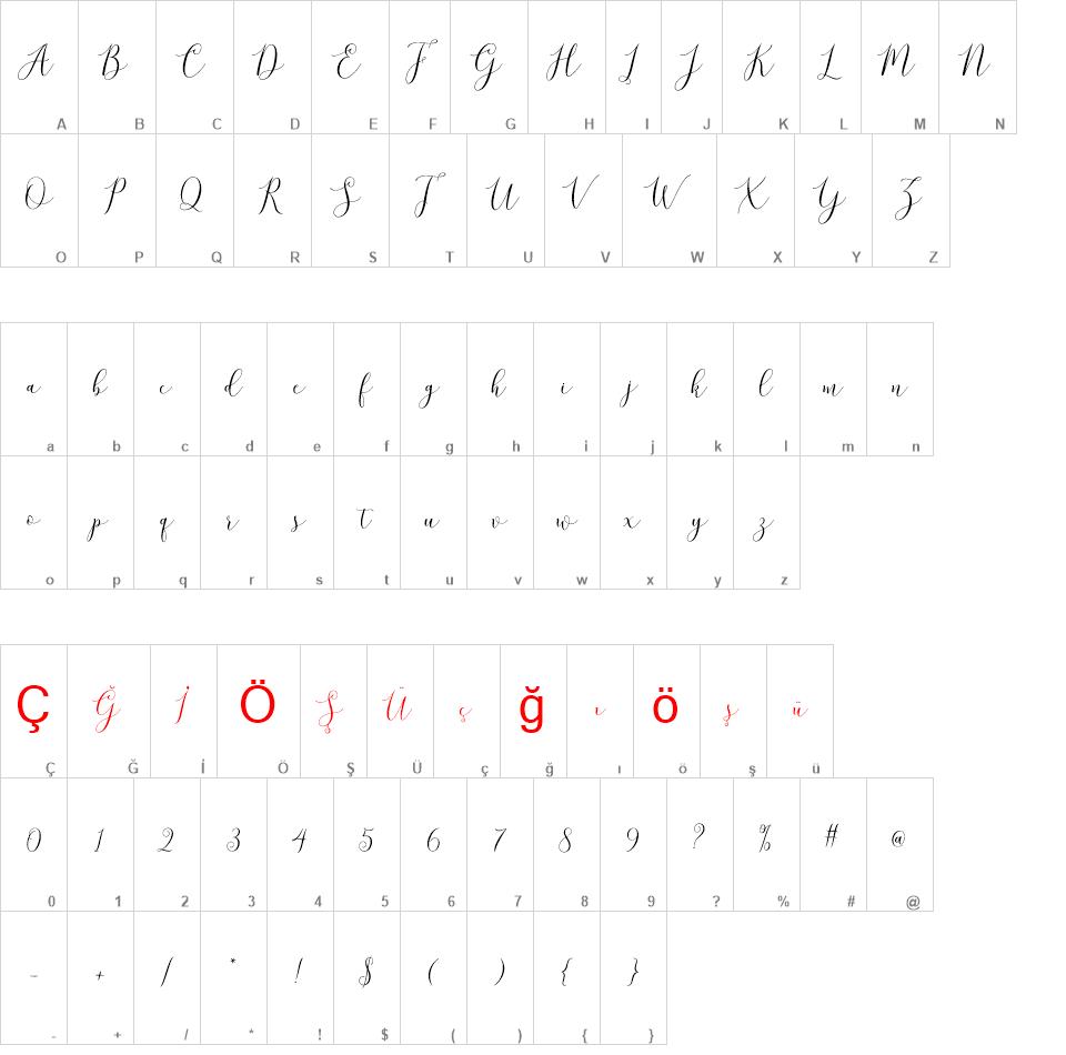 Brittania Script font